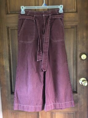 Easel high rise twill pants